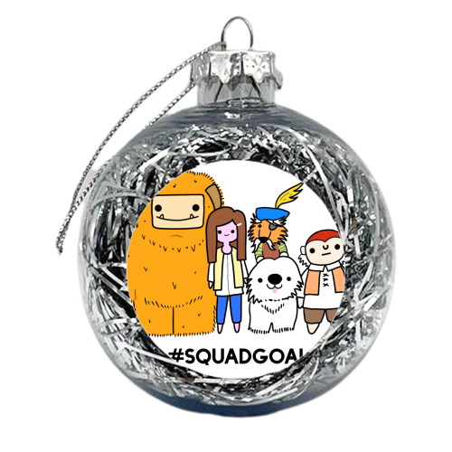 Labyrinth - xmas bauble by Mombi & Ted
