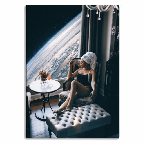 Lady Universe - personalised A4, A5, A6 notebook by taudalpoi