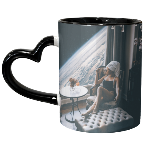 Lady Universe - unique mug by taudalpoi