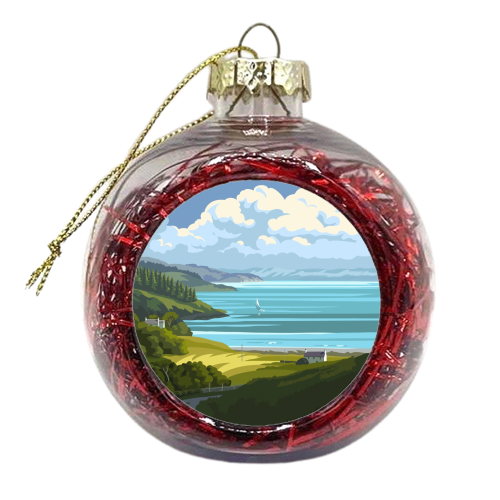 Lagg, Isle of Jura - xmas bauble by Stephen Millership