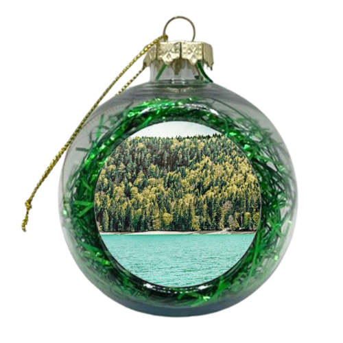 Lake Side - xmas bauble by Uma Prabhakar Gokhale