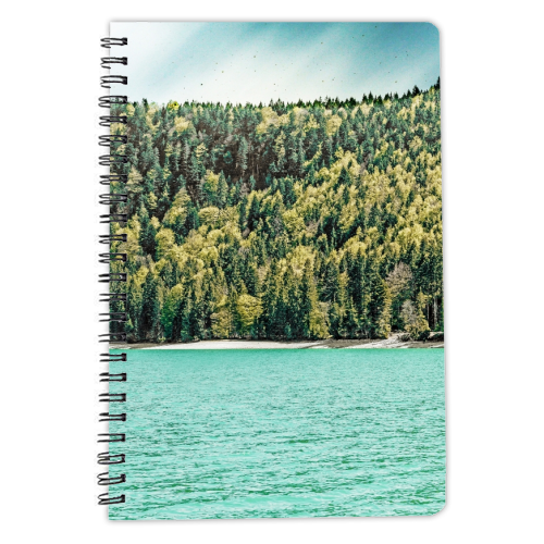 Lake Side - personalised A4, A5, A6 notebook by Uma Prabhakar Gokhale