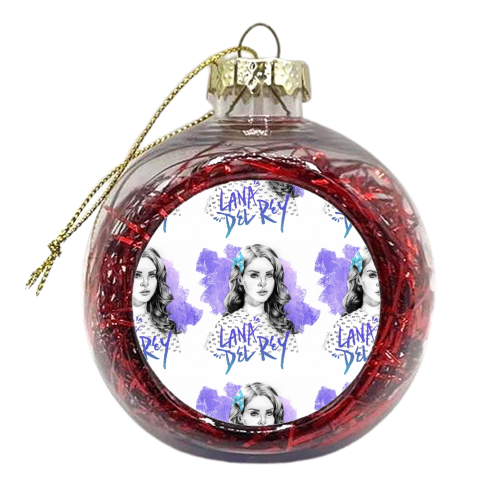 Lana Del Rey 2014 - xmas bauble by Daniel Cash