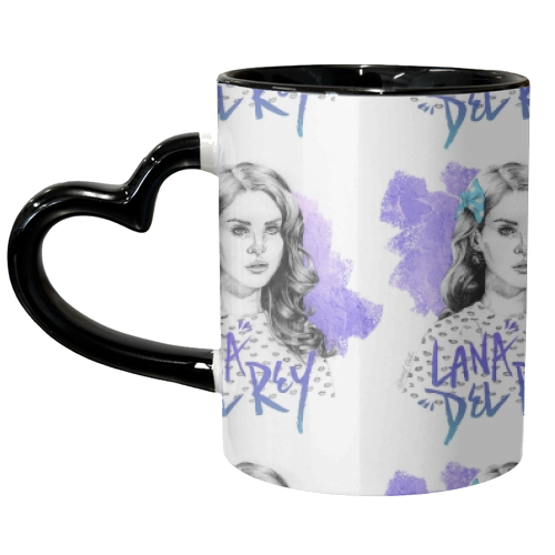 Lana Del Rey 2014 - unique mug by Daniel Cash