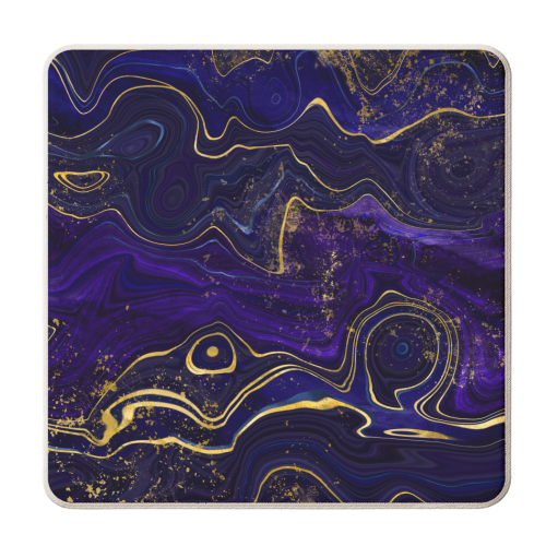 lapis lazuli - personalised beer coaster by Anastasios Konstantinidis