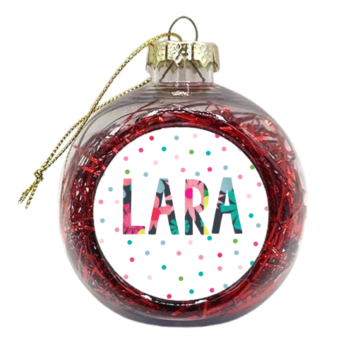 Lara - xmas bauble by The Boy and the Bear