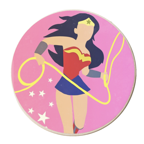 Lasso - personalised beer coaster by Danny Welch