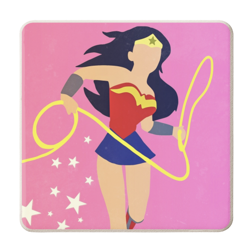 Lasso - personalised beer coaster by Danny Welch