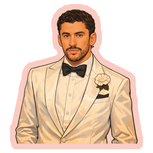 Latino Bunny - Die Cut Sticker by Ms Doodle