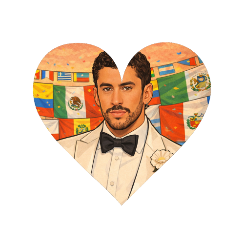 Latino Bunny - Magnet by Ms Doodle