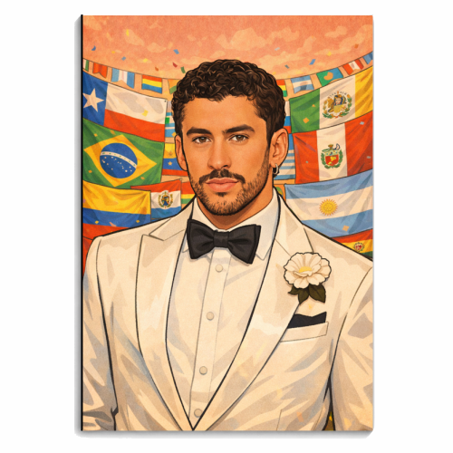 Latino Bunny - personalised A4, A5, A6 notebook by Ms Doodle