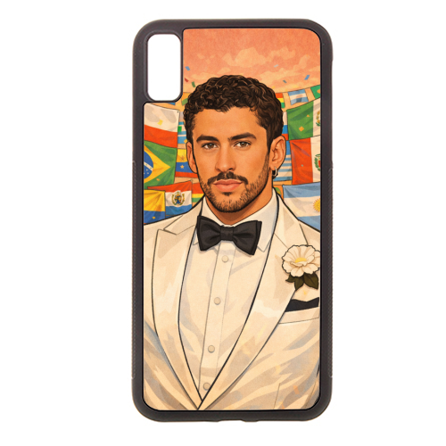 Latino Bunny - stylish phone case by Ms Doodle