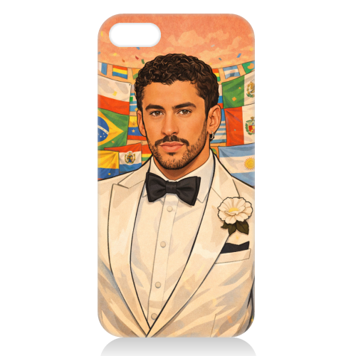 Latino Bunny - unique phone case by Ms Doodle