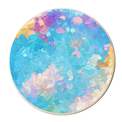 Laura - personalised beer coaster by Uma Prabhakar Gokhale