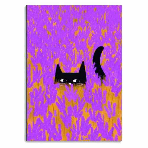 Lavender Field - personalised A4, A5, A6 notebook by The Paper Tail