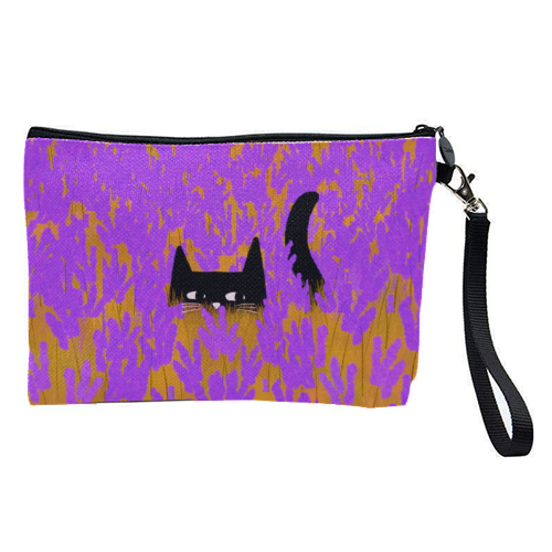 Lavender Field - pretty makeup bag by The Paper Tail