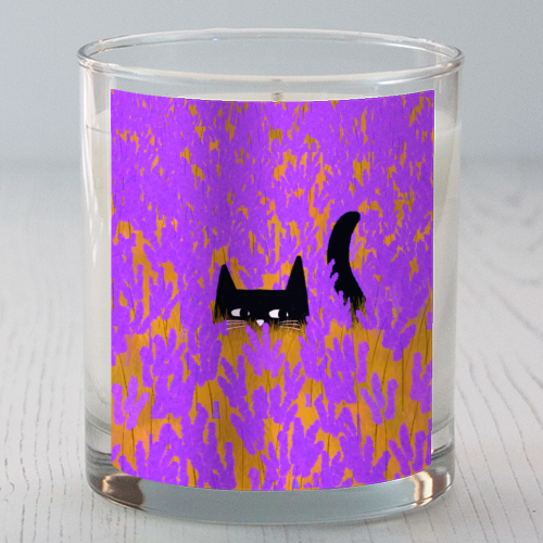 Lavender Field - scented candle by The Paper Tail