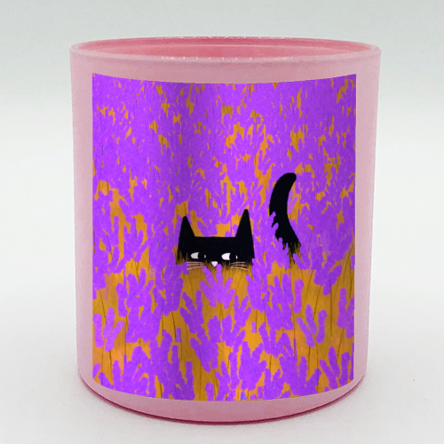 Lavender Field - scented candle by The Paper Tail