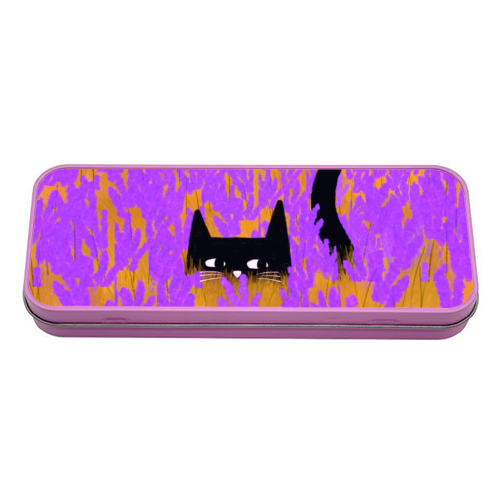 Lavender Field - tin pencil case by The Paper Tail