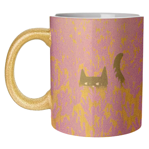 Lavender Field - unique mug by The Paper Tail
