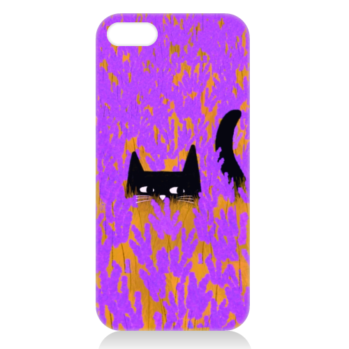 Lavender Field - unique phone case by The Paper Tail