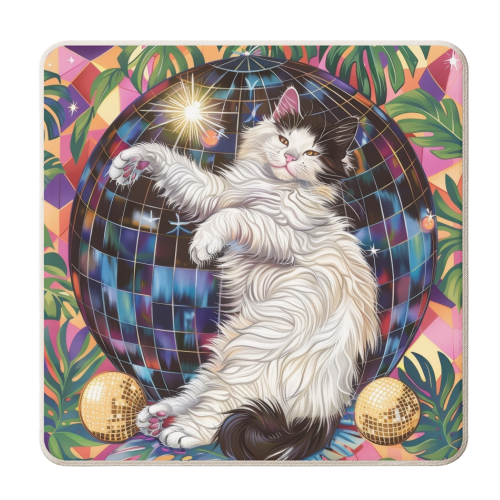 Lazy Days - personalised beer coaster by DejaReve