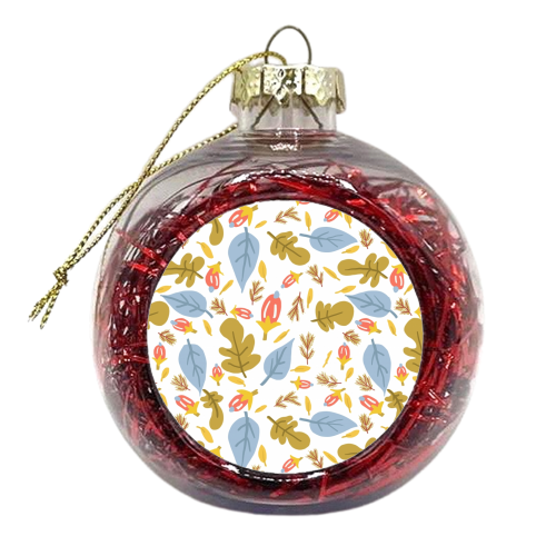 Leaflets - xmas bauble by Uma Prabhakar Gokhale
