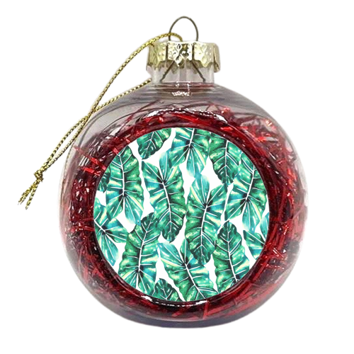 Leafy Wonder V2 - xmas bauble by Uma Prabhakar Gokhale