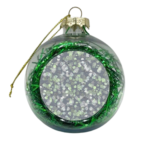 Leaves - xmas bauble by Olivia Box