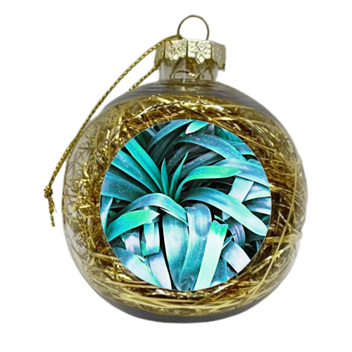Leaves - xmas bauble by Uma Prabhakar Gokhale