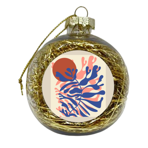 Leaves Dance Matisse - xmas bauble by EZbie
