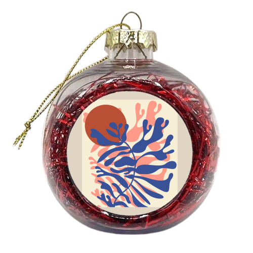 Leaves Dance Matisse - xmas bauble by EZbie
