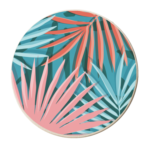 Leaves - personalised beer coaster by Vitor Costa