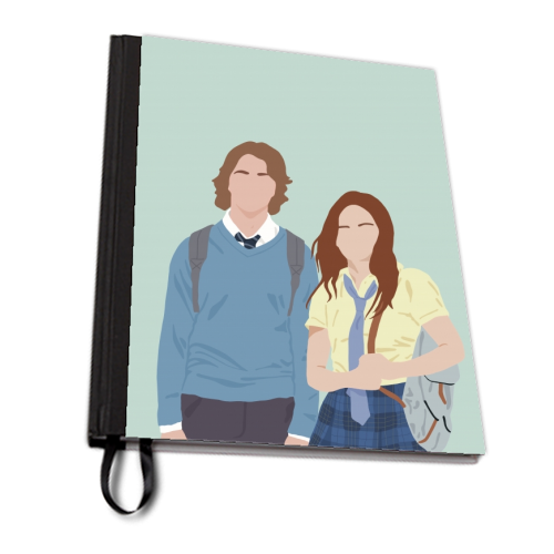 Lee and Elle - personalised A4, A5, A6 notebook by Cheryl Boland