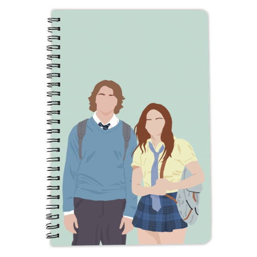 Lee and Elle - personalised A4, A5, A6 notebook by Cheryl Boland