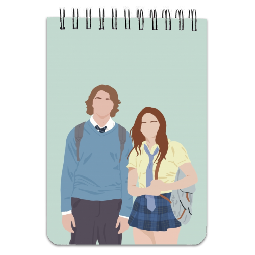 Lee and Elle - personalised A4, A5, A6 notebook by Cheryl Boland