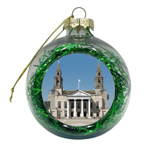 Leeds Civic Hall - xmas bauble by Richard O'Neill