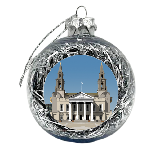 Leeds Civic Hall - xmas bauble by Richard O'Neill