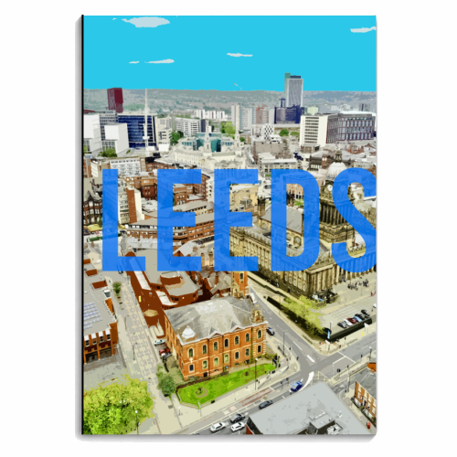 LEEDS - personalised A4, A5, A6 notebook by AP