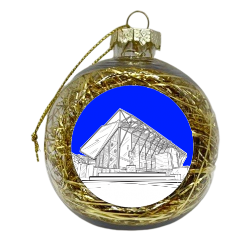 Leeds Stadium - xmas bauble by Adam Regester