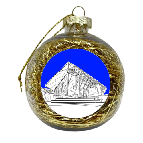 Leeds Stadium - xmas bauble by Adam Regester