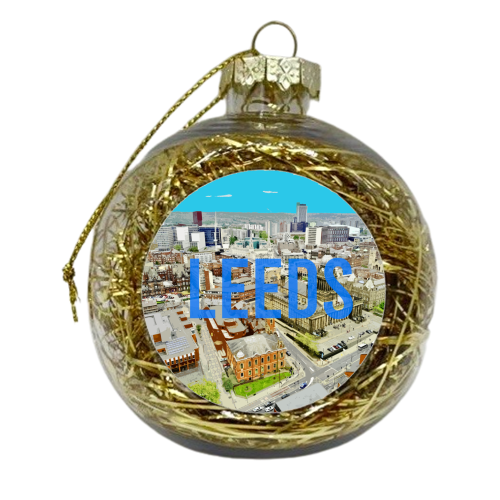 LEEDS - xmas bauble by AP
