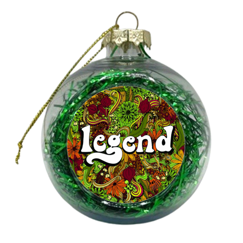 Legend  - xmas bauble by Lucy Spence