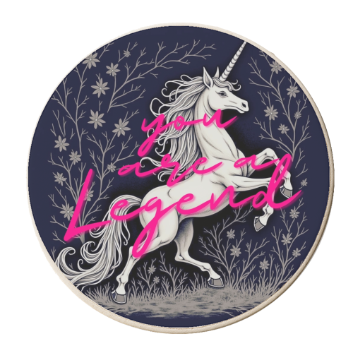 Legend - personalised beer coaster by AP