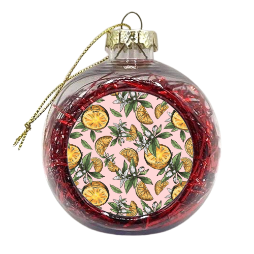 Lemon Crush - xmas bauble by Uma Prabhakar Gokhale