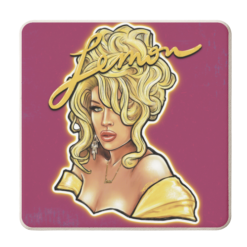 Lemon - personalised beer coaster by ARTECCO