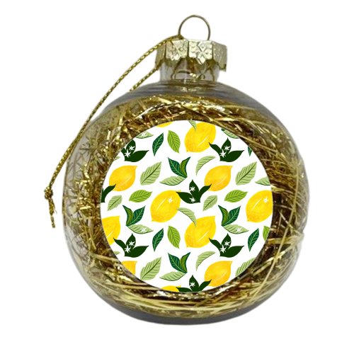 Lemona - xmas bauble by Uma Prabhakar Gokhale