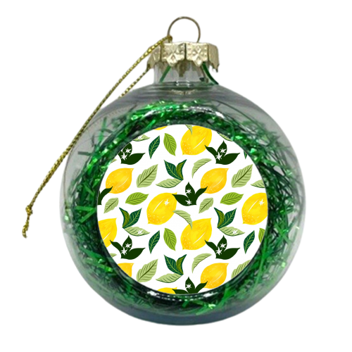 Lemona - xmas bauble by Uma Prabhakar Gokhale