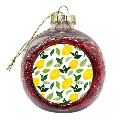 Lemona - xmas bauble by Uma Prabhakar Gokhale
