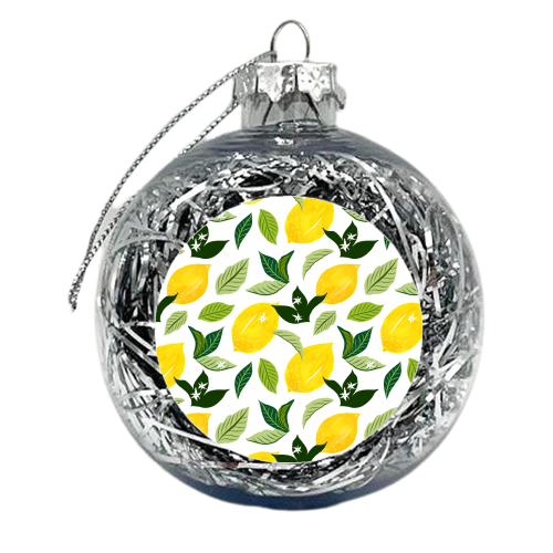 Lemona - xmas bauble by Uma Prabhakar Gokhale